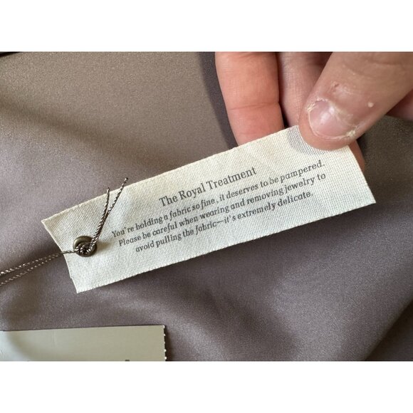 Chicos Beaded Travel Sunrise Jacket Light Cinder Size 2 Lightweight Formal NWT - Picture 16 of 16